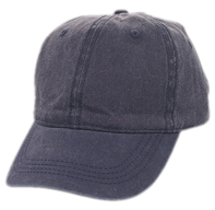 Kappe uni 6-Panel navy washed