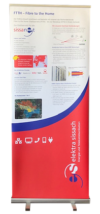 Roll-up in sissach bestellen und kaufen, Beispiel: sissanet 80 x 200cm