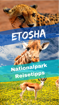 Ferien Etosha Nationalpark Karte