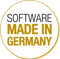 Siegel mit Software Made in Germany