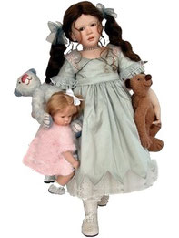 poupée tête porcelaine