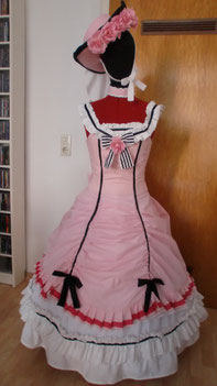 Ciel Black Butler ballgown cosplay, rosa Kleid, Ballkleid, pink dress