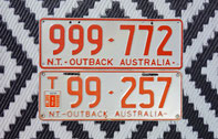 australische Nummernsachilder
