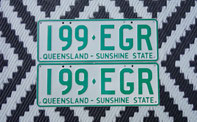 Nummernschild aus Australien