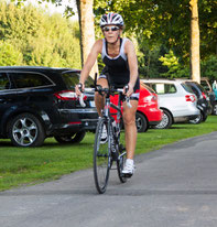 Fleur bei einer Trainingseinheit