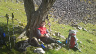 Herrlicher Rastplatz bei Inchroy Lodge