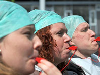 An den Unikliniks droht Streik. Foto: Patrick Seeger