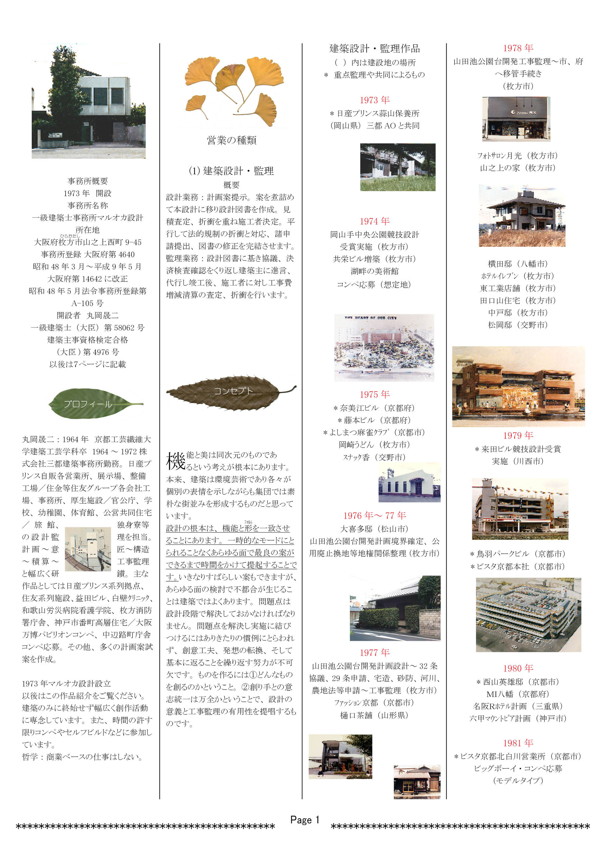 PRINCE カタログ　1976年〜1978年 PRINCE カタログ 1976年〜1978年