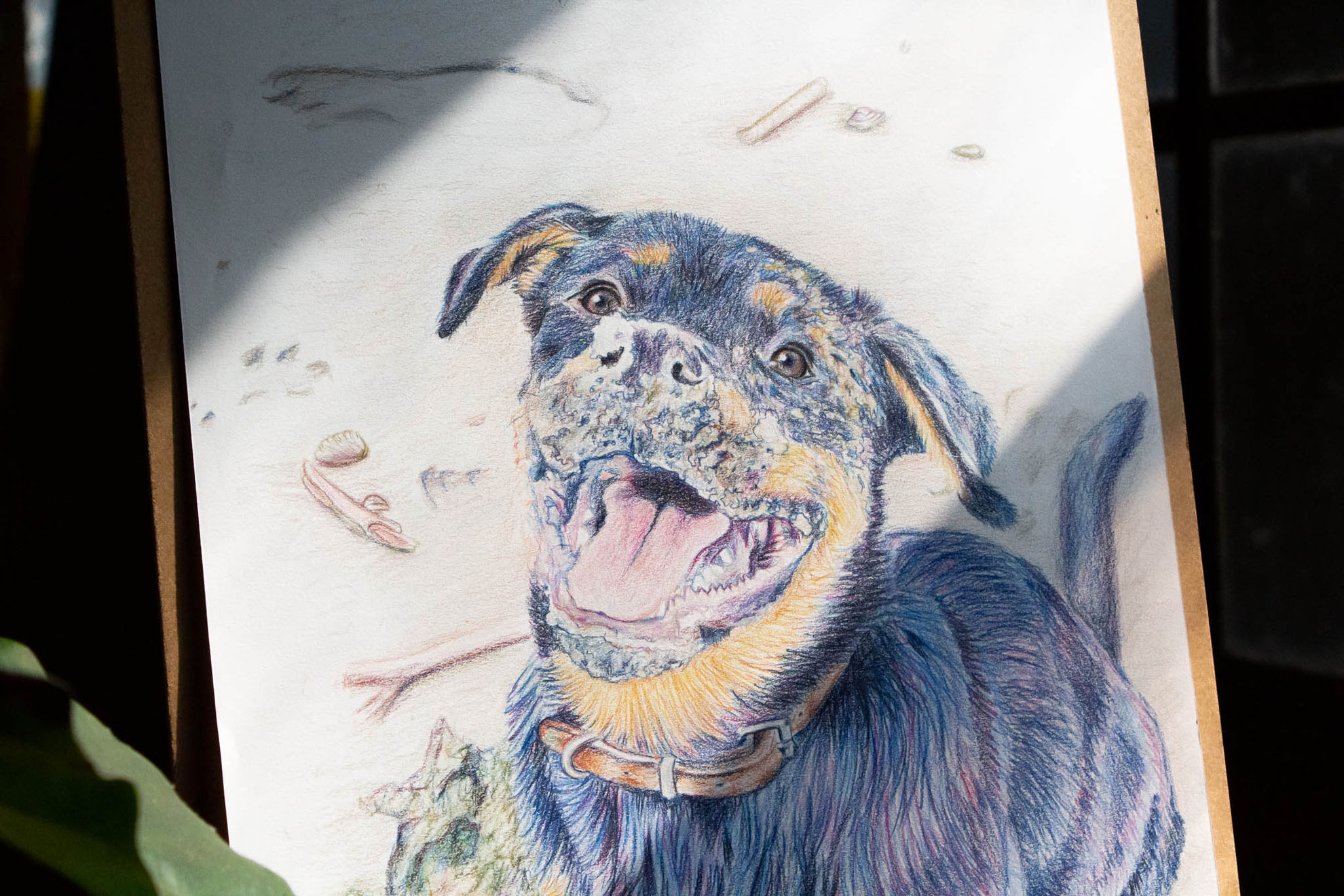 Rottweilerkop Stencil - Vang de kracht met een uniek ontwerp, image size:1980x1320