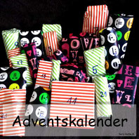 Adventskalender für eine 4-köpfige Familie