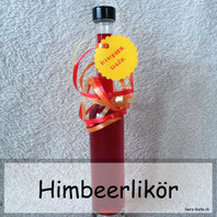 Himbeerlikör selber machen