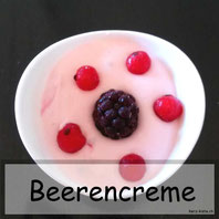 leichte Beeren Creme