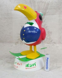 南12条店 希少！HITACHI/日立◇ポンパ貯金箱 スキーを履いた ポンパ君 キドカラー 札幌オリンピック 中古