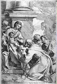 Carlo Maratta - eau-forte 17è