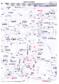 ぬまづ･まちなか･街歩き＆吉田温泉　地図