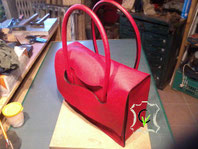 Sac a mains en cuir