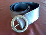 ceinture en cuir vachette