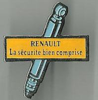 Renault la sécurité bien comprise : Base nickelé / K6 Paris