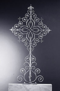 Schmiedeeisen Grabkreuz 150x80cm
