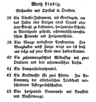 Verzeichnis der zu der diesjährigen Ausstellung eingesendeten Gewerbeerzeugnisse, Dresden 1840. [Google Books].