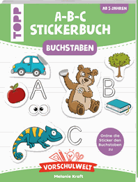 Vorschulwelt-Das A-B-C-Stickerbuch; Verlag: frechverlag; ISBN-13: 9783772446214; Erscheinungstag: 14.03.2022