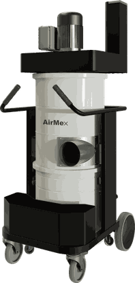 AirMex FAB-22 Filter-Absauganlage – Maschinenabsaugung für Späne, Staub und Aerosole
