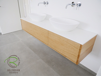 Waschbeckenunterschrank hängend - Holzdesign Rapp Geisingen