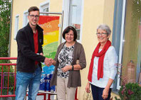 Andreas und Hildegard Mauerer übergaben die Spende.