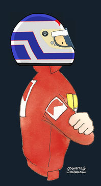 Nicola Larini by Muneta & Cerracín