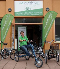 Dreirad-Zentrum Frankfurt ist exklusiver Partner von Van Raam
