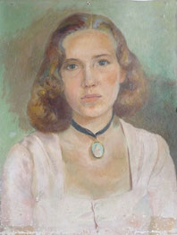 Selbstportrait, 1948, Rottach
