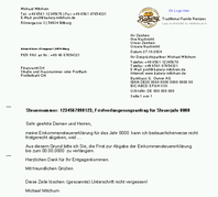 Fristverlängerung beim Finanzamt