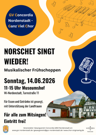 NORSCHET HAT WIEDER GESUNGEN - BEIM GVC Mitsing-Frühschoppen AM 14.6.2026