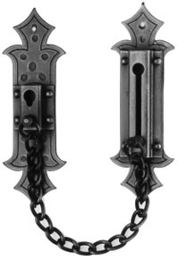 catena per porta ferro battuto forgiato 