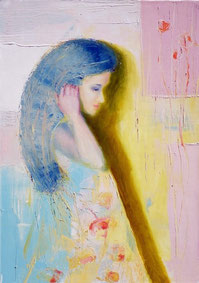 Expecting. 2012, oil canvas