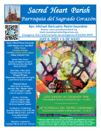 July 6 Parish Bulletin