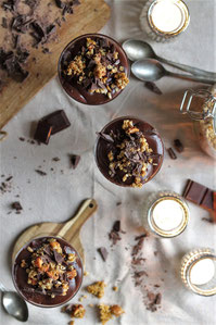Schokopuddingdessert
