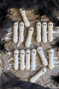 Halloweensnack aus Biskotten