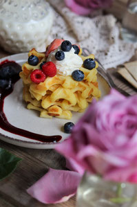 süße Waffeln