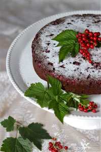 Ribisel Schokobecherkuchen