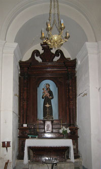 Belgodère - Autel baroque St Antoine de Padoue