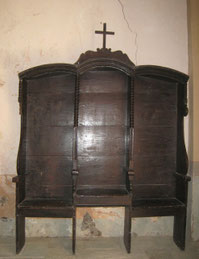 San Gavino d'Ampugnani - banc de confrères