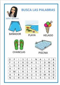 Busca las palabras