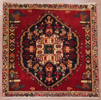 Gashghaï kashkuli Iran  0,70 x 0,70 m