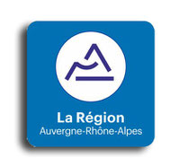 sticker immatriculation region département  rhone alpes 