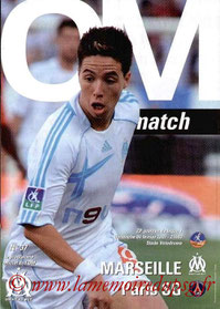 Programme  Marseille-PSG  2006-07