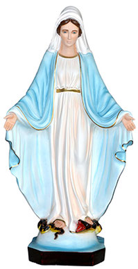 Our Lady of Grace statue cm. 85