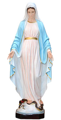 Our Lady of Grace statue cm. 180