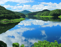 田瀬湖(あやめ苑)