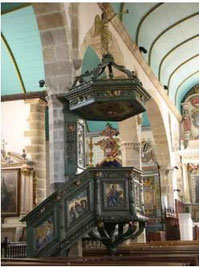 La Chaire à prêcher XVIIème siècle)